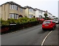 Houses on the south side of Blaen-y-Pant Place, Newport 