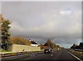 M5 crossing pedestrian underpass