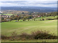 View towards Detling from White Horse Wood Country Park