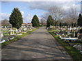 TQ1373 : Twickenham Cemetery by Shaun Ferguson