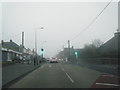 NZ4341 : A1086 northbound in a gloomy Horden by Colin Pyle
