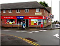 One Stop shop & post office and apartments on a Ludlow corner