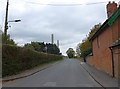 Road from the cemetery to the power station