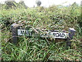 Road name sign at the eastern end of Martinpoole Road