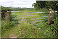 Entrance to field next to Bowrang Plantation