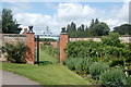 Entrance to the vegetable garden, Kiplin Hall