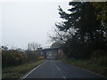 Chester Low Road nears ECML bridge