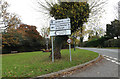 Roadsign on Wick Road