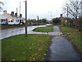 Path beside the A6136, Brompton-on-Swale