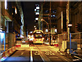 Tram on Mosley Street