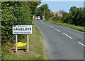 Park Road in the village of Hanslope