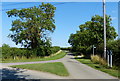 Higham Cross Road at Pindon End