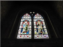 SP5822 : St Edburg, Bicester: stained glass window (I) by Basher Eyre