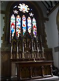 SP5822 : St Edburg, Bicester: main altar by Basher Eyre