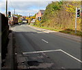 Green lights and a pothole, Waymills, Whitchurch, Shropshire
