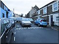 Parking area at the top of Locke Street, Newport