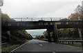 Overbridge at eastern end of Honiton by-pass