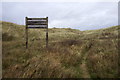 SD2810 : Sign for Ainsdale and Birkdale Hills Local Nature Reserve by Mike Pennington