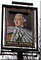 Royal George name sign, Shifnal