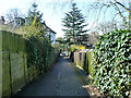 Path to Lanchester Road from Highgate Wood