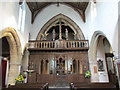 SE5318 : St. Martin's church, Womersley, interior by Jonathan Thacker
