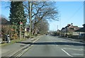 Bus stop on A3014 - Fleet Road