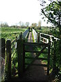 Gate And Footbridge