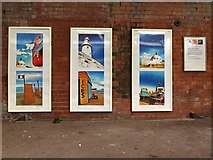 NZ3671 : 'Whitley Bay in Colour', Cullercoats Metro Station by Andrew Curtis