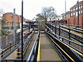 Pedestrian ramp at North Shields Metro Station