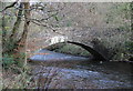 ST1898 : Pont Syr Dafydd, The Rock by M J Roscoe