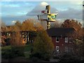 Tower at Segedunum from Wallsend Metro Station