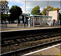 Passenger shelter on platform 2, Whitchurch (Shropshire) railway station