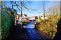 The Mill Walk approaching the ford across the River Rea, Northfield, Birmingham