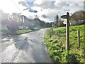 Bradford Peverell, signpost