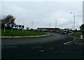 Roundabout and Supermarket on the Outskirts of Goldthorpe