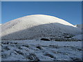 NT3547 : Snowy hill in the Scottish Borders by M J Richardson