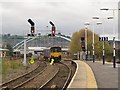 SD6827 : Sprinter leaving Blackburn station by Stephen Craven