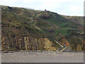 Cliff path up to Crimdon Dene Holiday Park