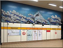NZ2563 : Gateshead Metro Station (platform level) by Andrew Curtis