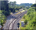 Railway line in Fenny Stratford