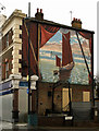 Thames Barge mural, Erith