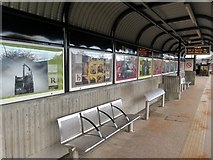 NZ3064 : Hebburn Metro Station (Platform 1) by Andrew Curtis
