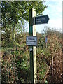 TL7282 : Restricted Byway Sign by Keith Evans