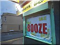 TQ2564 : Booze sale, Cornners shop, Sutton by David Howard