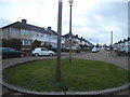 Turning circle on Alexandra Avenue, Sutton