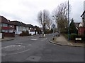 Houses in Brondesbury Park, at the corner of Coverdale Road