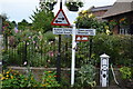 Road sign, Market Bosworth