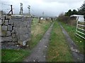 Entrance to the farm called Pengelli Wyn