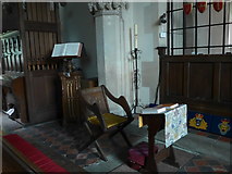 SP4925 : Inside St Mary, Upper Heyford (iv) by Basher Eyre