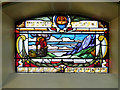 Spanish and Portuguese Synagogue, Stained Glass Window (Burning Bush)